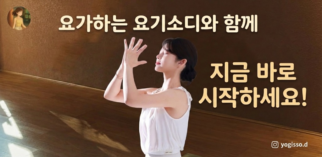 요가하는 요기소디와 함께 지금 바로 시작하세요!